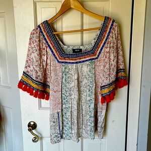 Anthropologie Maeve Boho Top